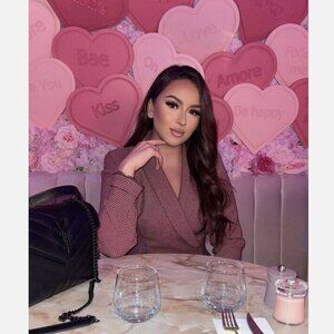 Zara pink blazer style fitted dress long sleeve mini